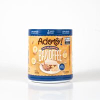 Pasta de Amendoim Sabor Banoffee 500g | Santo Óleo