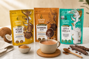 Kit Chocolate Quente Saudável da Santo Óleo: aconchego saudável para o Dia do Chocolate — Santo Óleo